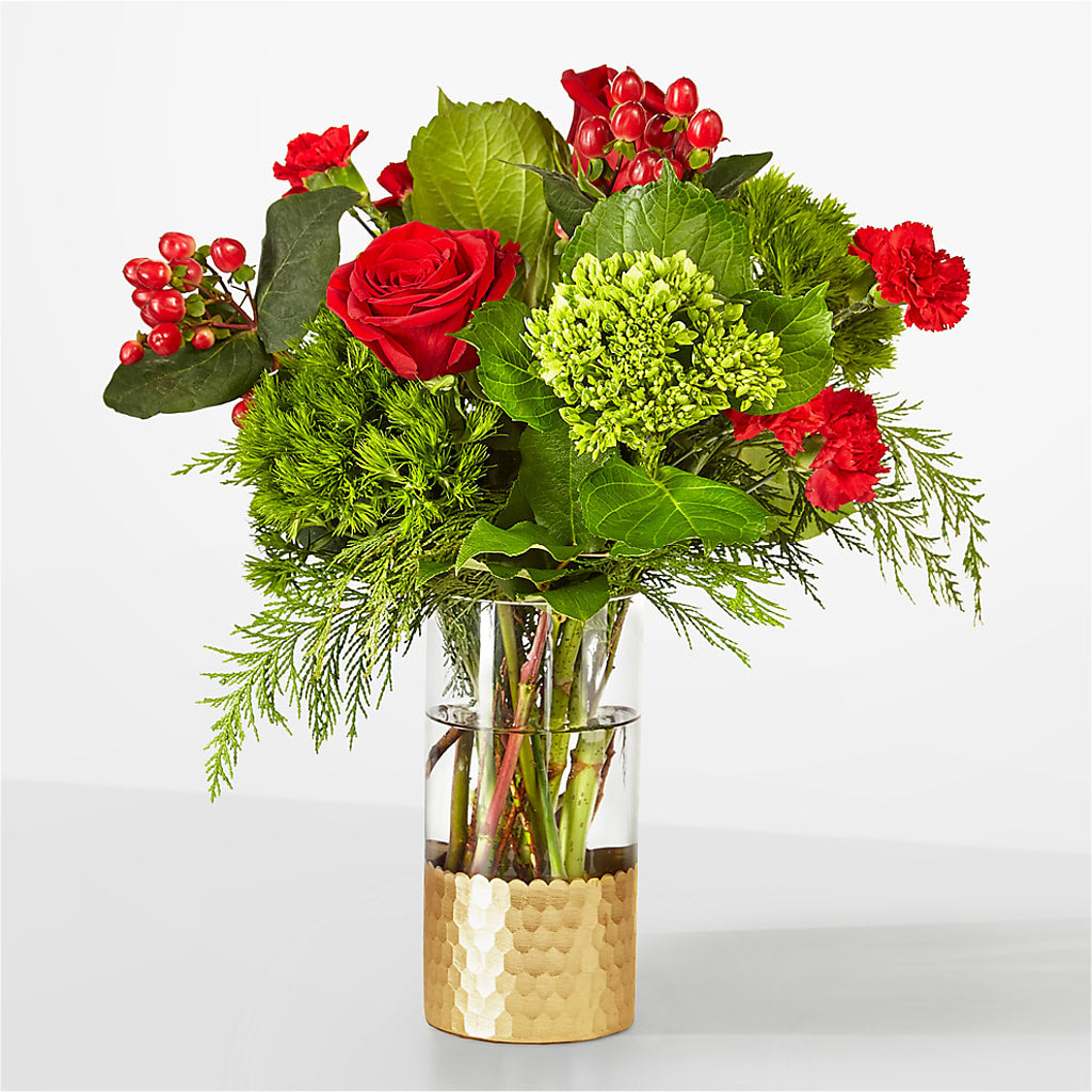 Plaid Throw Bouquet – Mary Blooms Florist, Port Saint Lucie FL