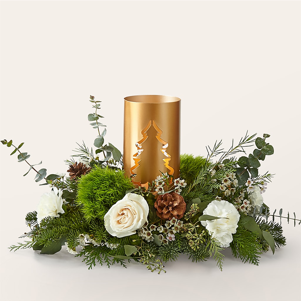 Chestnuts Roasting Centerpiece – Mary Blooms Florist, Port Saint Lucie FL