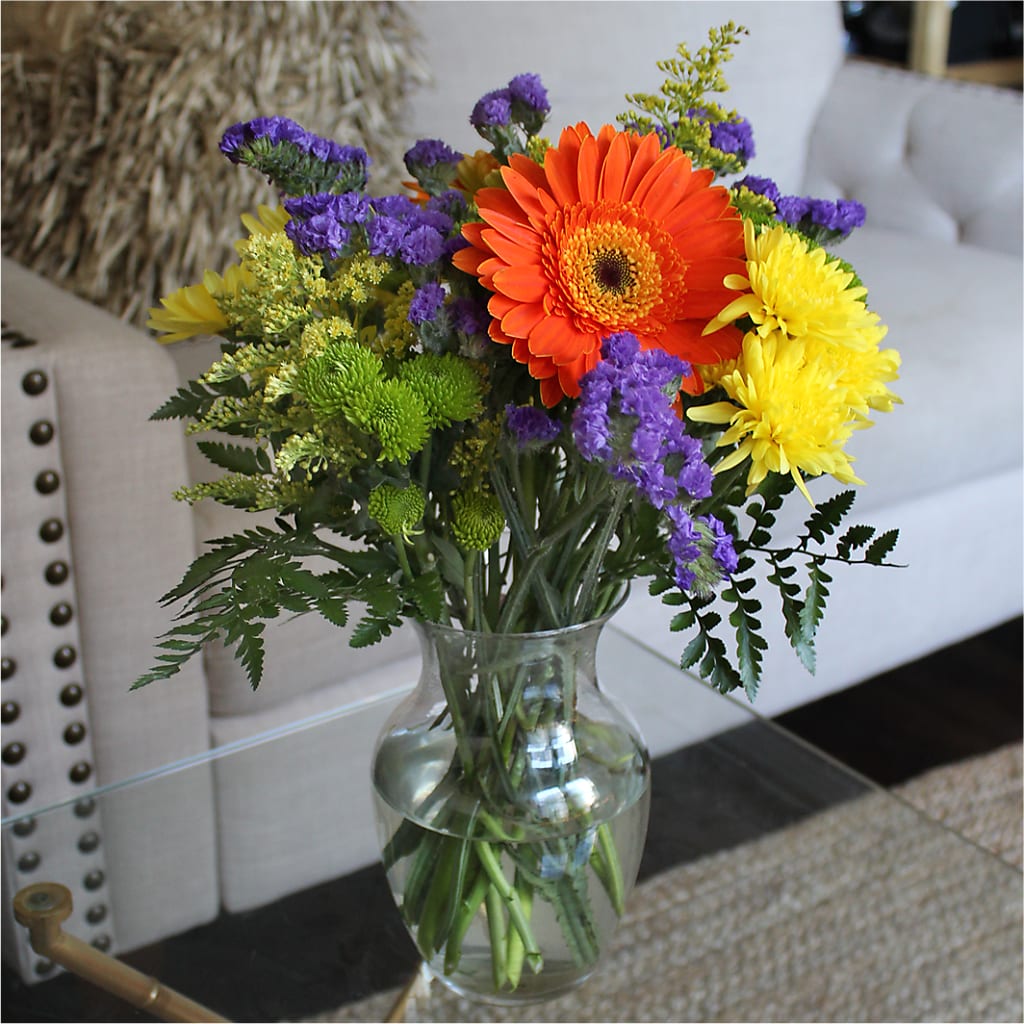 Marmalade Skies Bouquet – Mary Blooms Florist, Port Saint Lucie FL