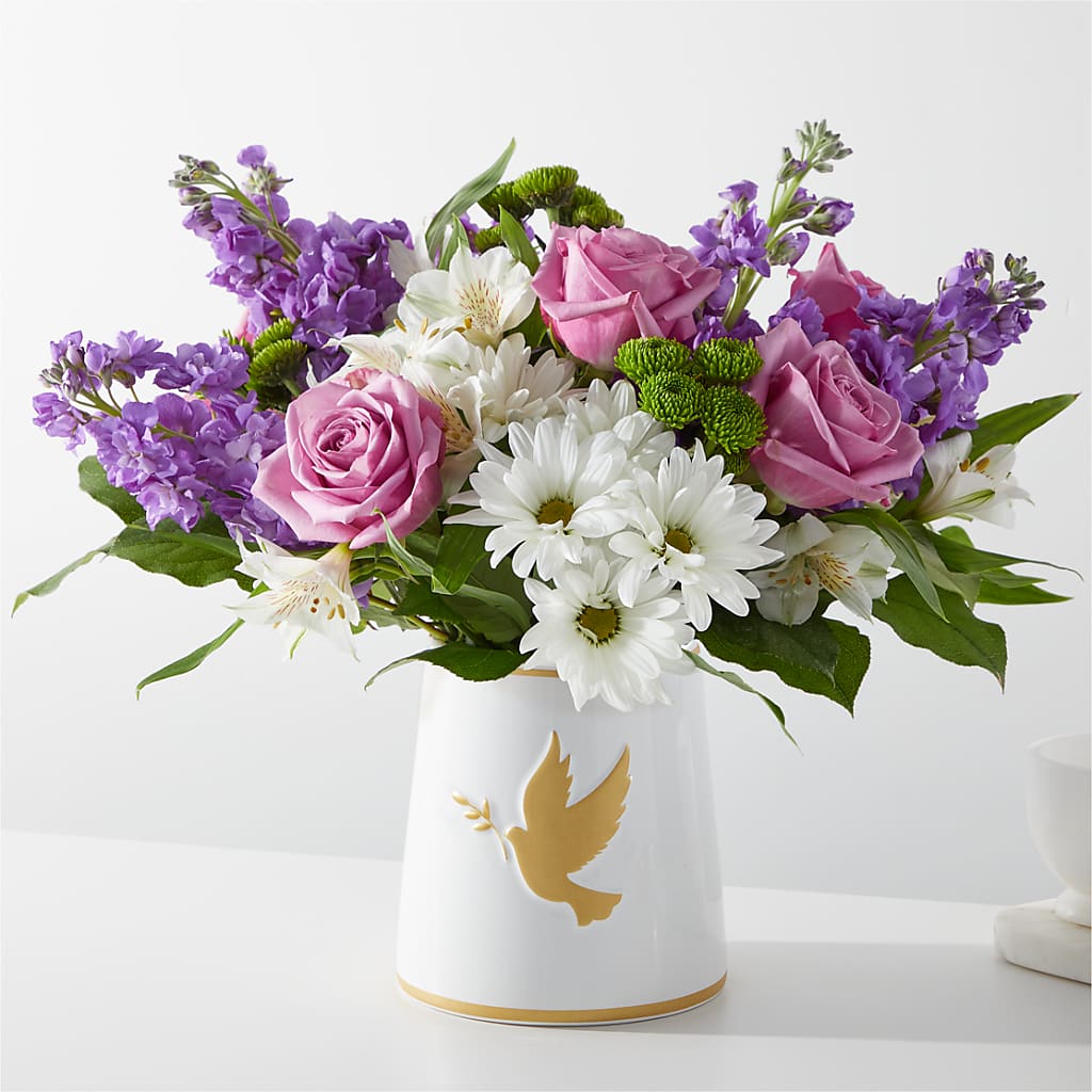 Garden of Peace Bouquet – Mary Blooms Florist, Port Saint Lucie FL