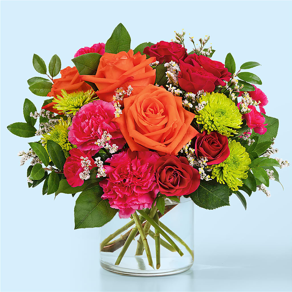 Colorful Carnival Bouquet – Mary Blooms Florist, Port Saint Lucie FL