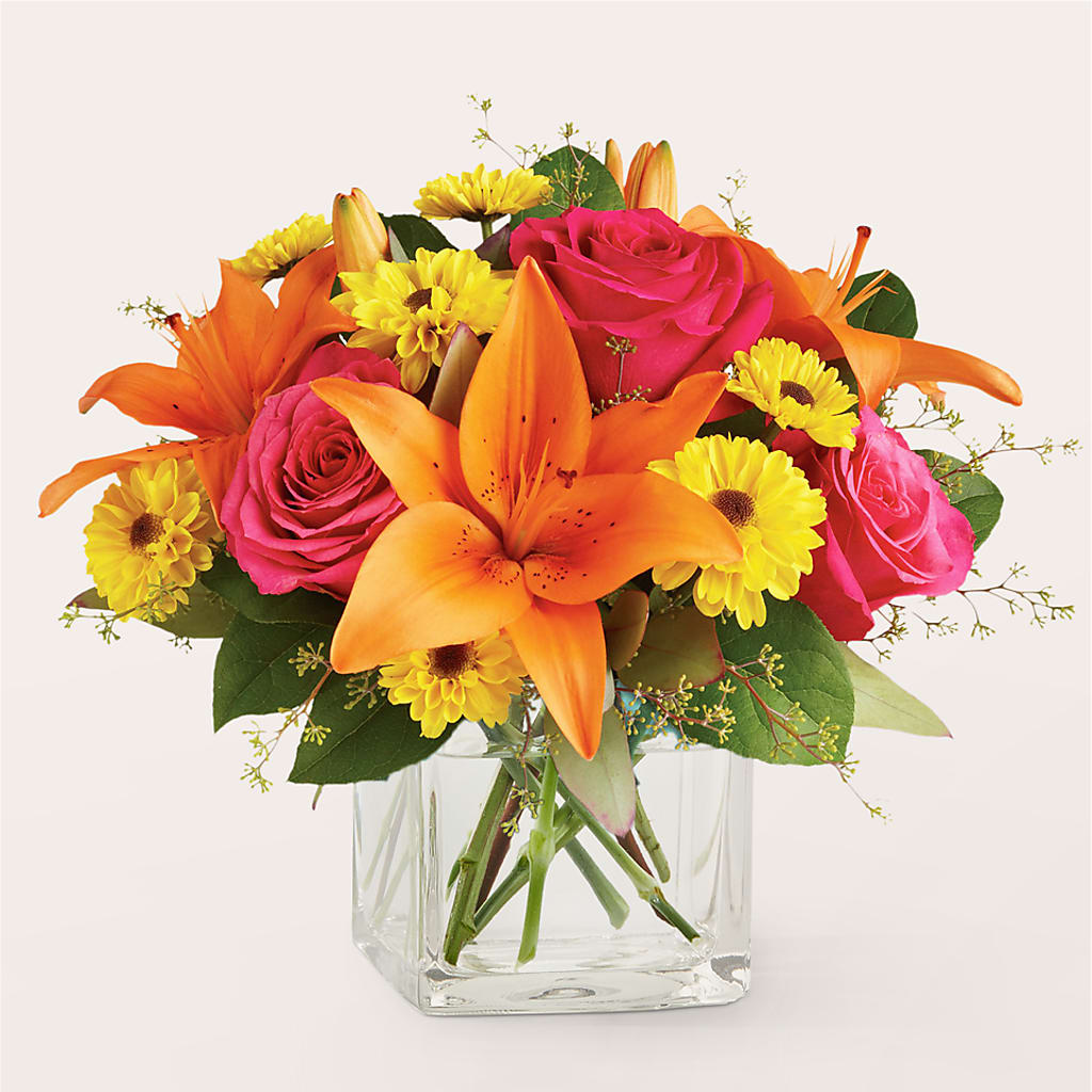 Neon Lights Bouquet – Mary Blooms Florist, Port Saint Lucie FL