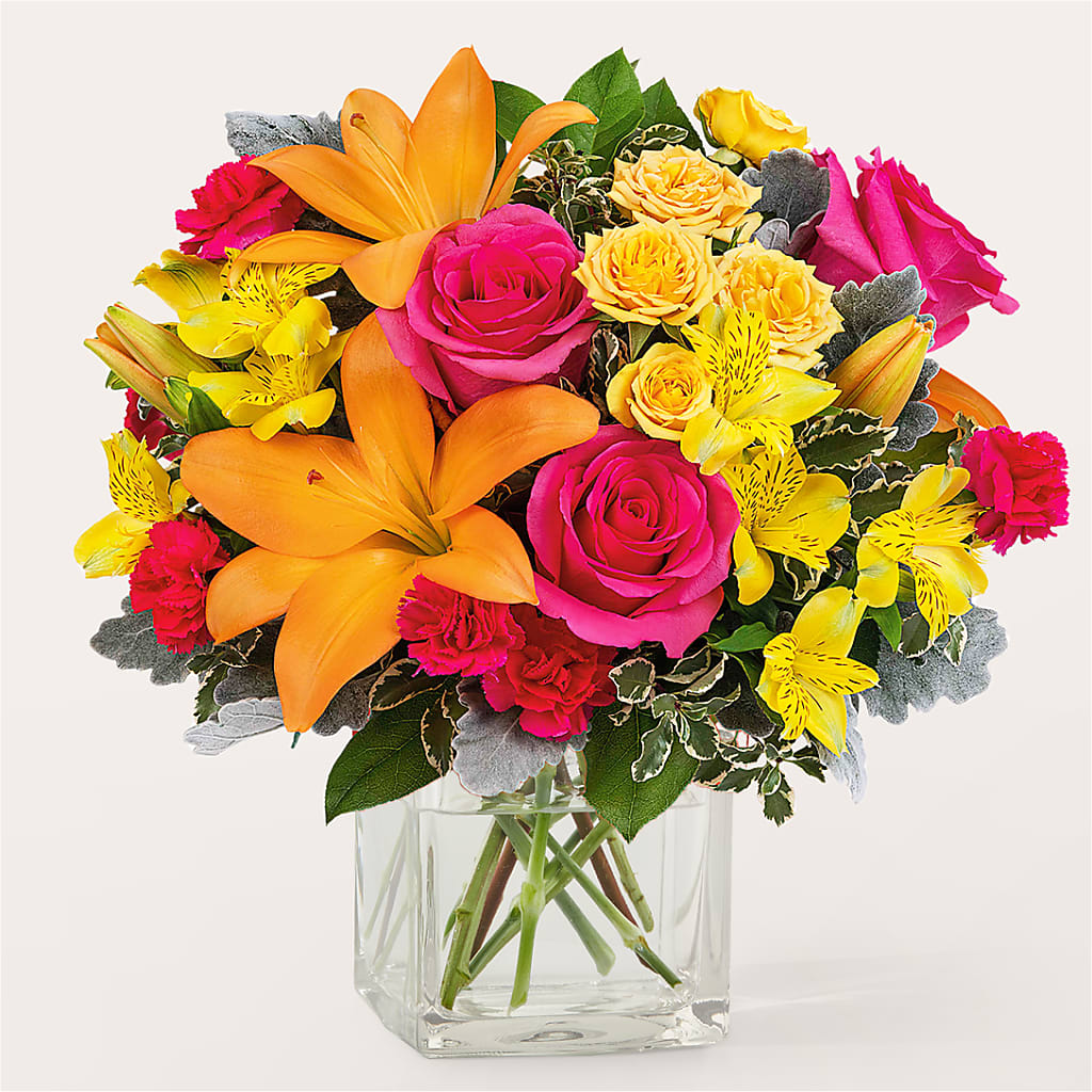 To the Tropics Bouquet – Mary Blooms Florist, Port Saint Lucie FL