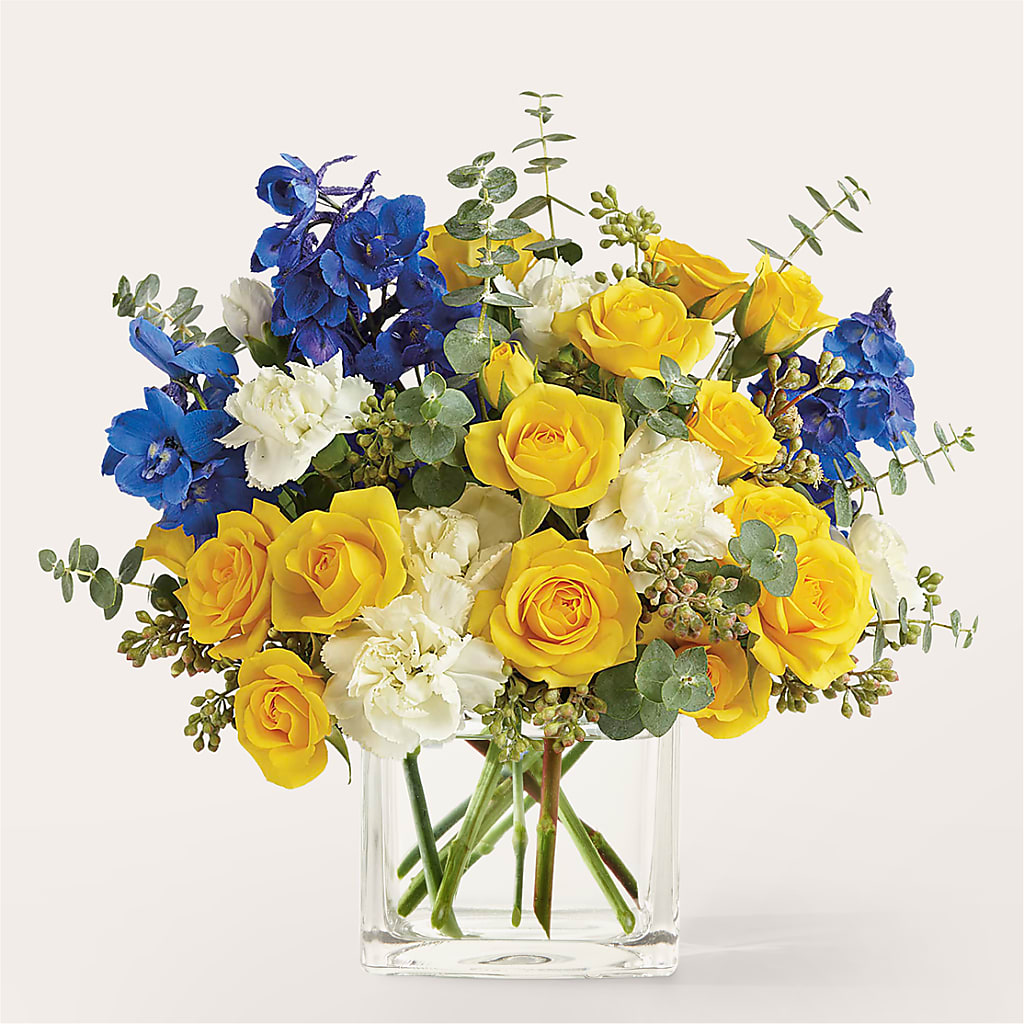 Sparkling Citrine Bouquet – Mary Blooms Florist, Port Saint Lucie FL