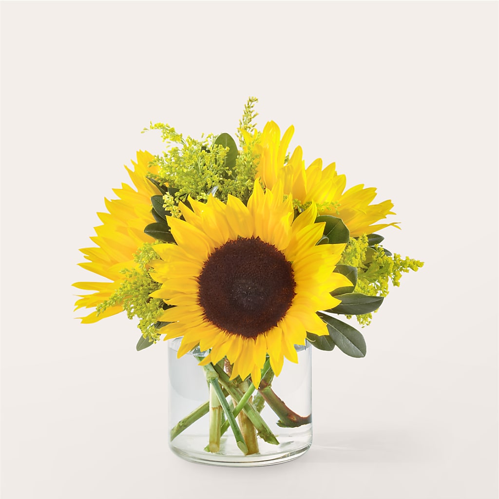 Beaming Sunflower Bouquet – Mary Blooms Florist, Port Saint Lucie FL