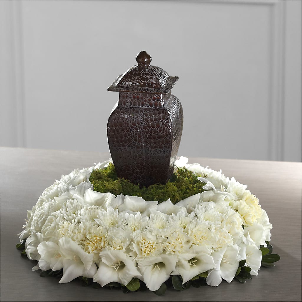 Encircling Grace Arrangement – Mary Blooms Florist, Port Saint Lucie FL