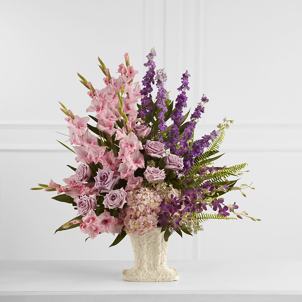 Flowing Garden Arrangement – Mary Blooms Florist, Port Saint Lucie FL