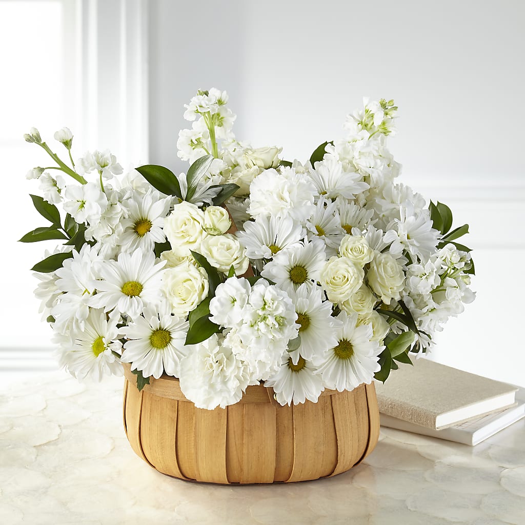 Graceful Garden Basket – Mary Blooms Florist, Port Saint Lucie FL