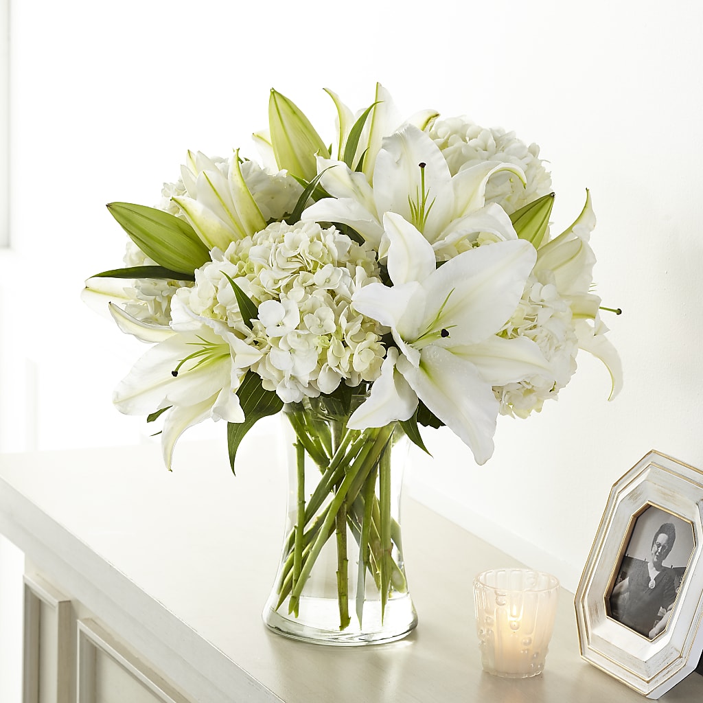 Compassionate Lily Bouquet – Mary Blooms Florist, Port Saint Lucie FL
