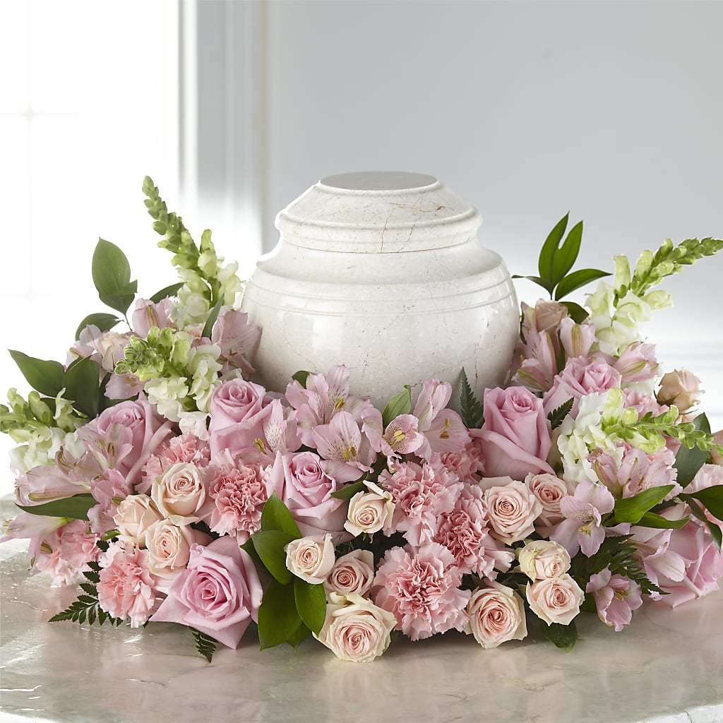 Blooms of Hope Cremation Adornment – Mary Blooms Florist, Port Saint Lucie FL