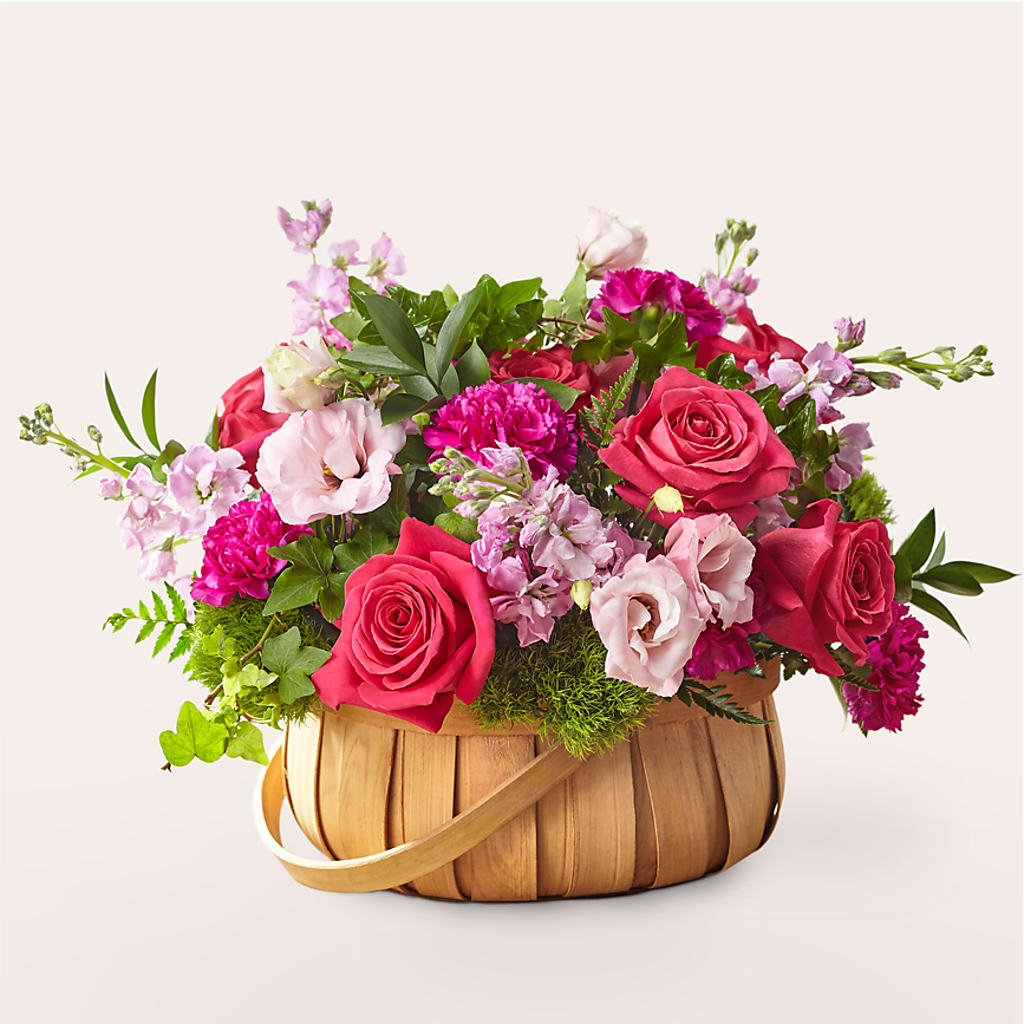 Radiance in Bloom Basket – Mary Blooms Florist, Port Saint Lucie FL