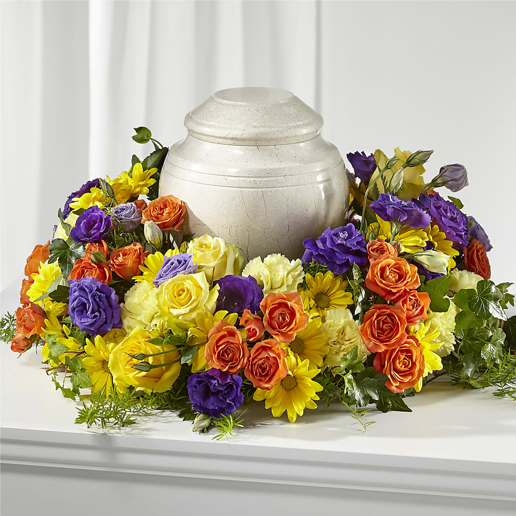 Blossoms of Remembrance Cremation Adornment – Mary Blooms Florist, Port Saint Lucie FL