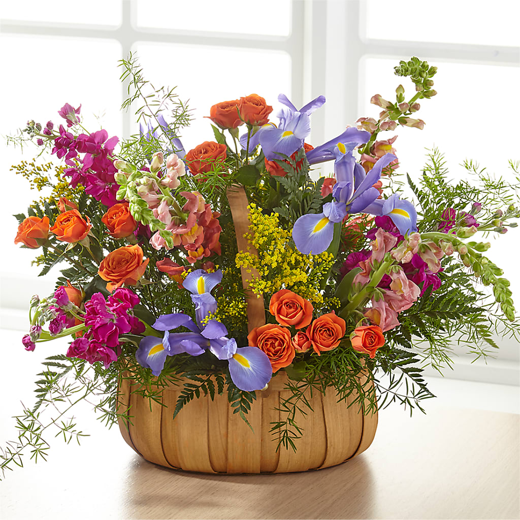 Garden of Life Basket – Mary Blooms Florist, Port Saint Lucie FL