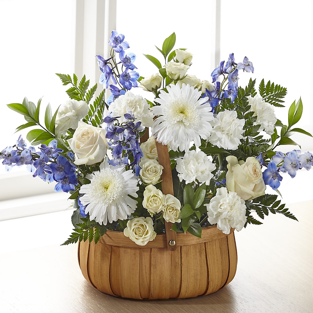 Harmony & Grace Basket – Mary Blooms Florist, Port Saint Lucie FL
