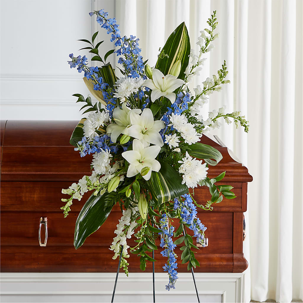 Eternal Impressions Standing Spray – Mary Blooms Florist, Port Saint Lucie FL