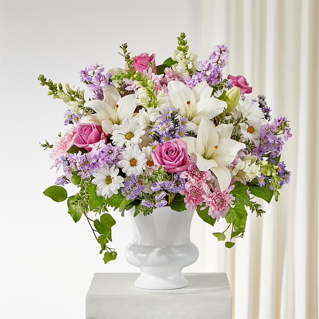 Remarkable Life Urn Arrangement – Mary Blooms Florist, Port Saint Lucie FL