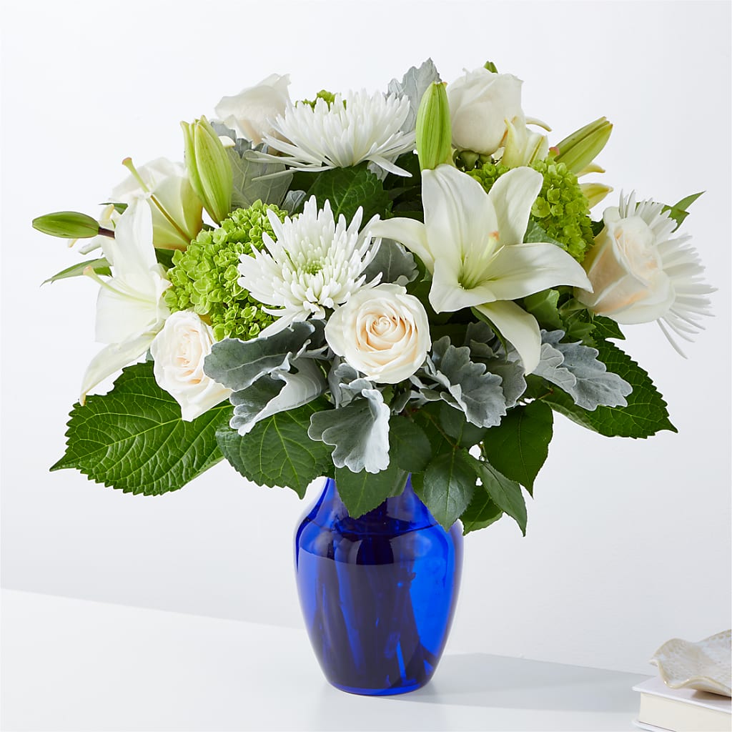 Snowy Dreams Bouquet – Mary Blooms Florist, Port Saint Lucie FL