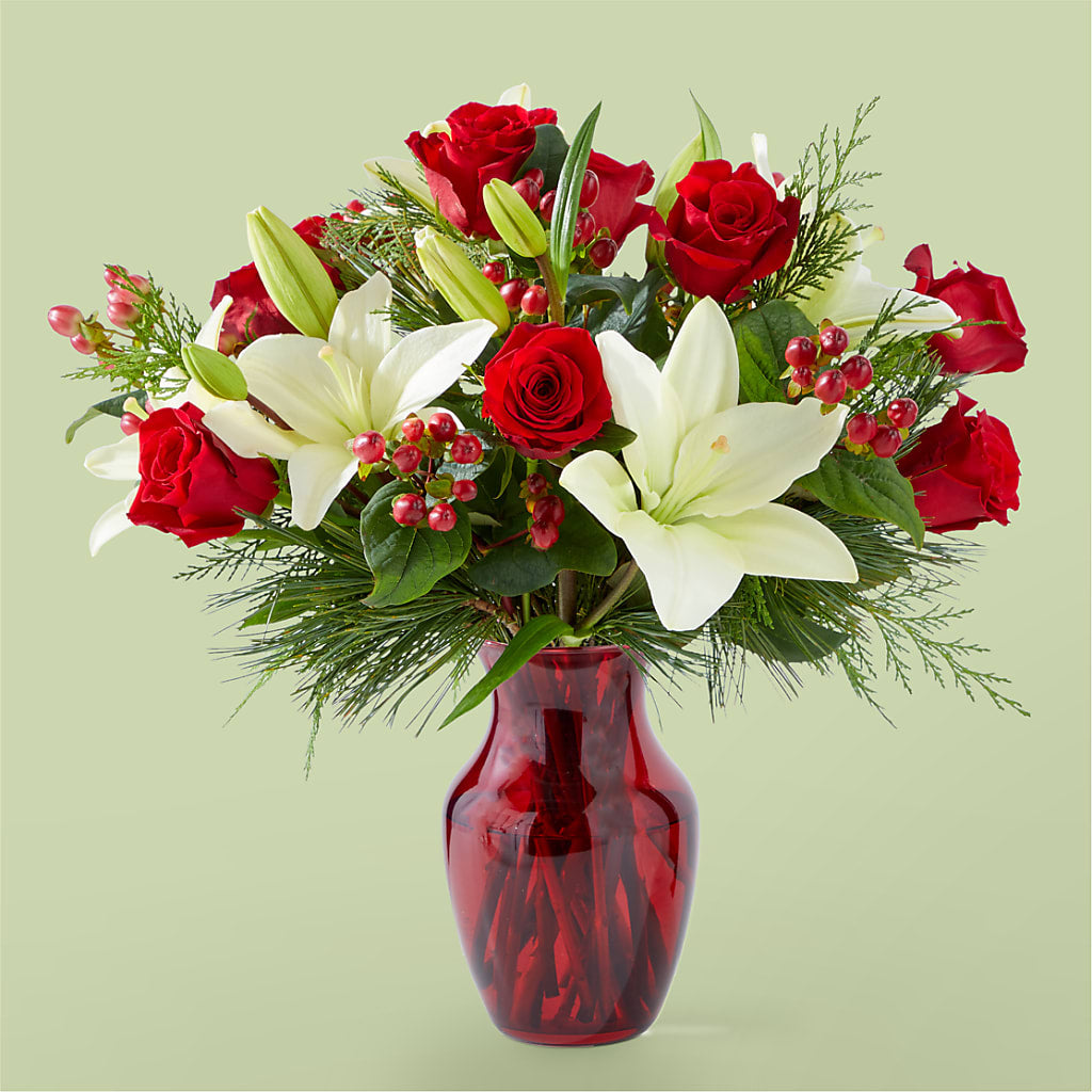 Evergreen Delight Bouquet – Mary Blooms Florist, Port Saint Lucie FL