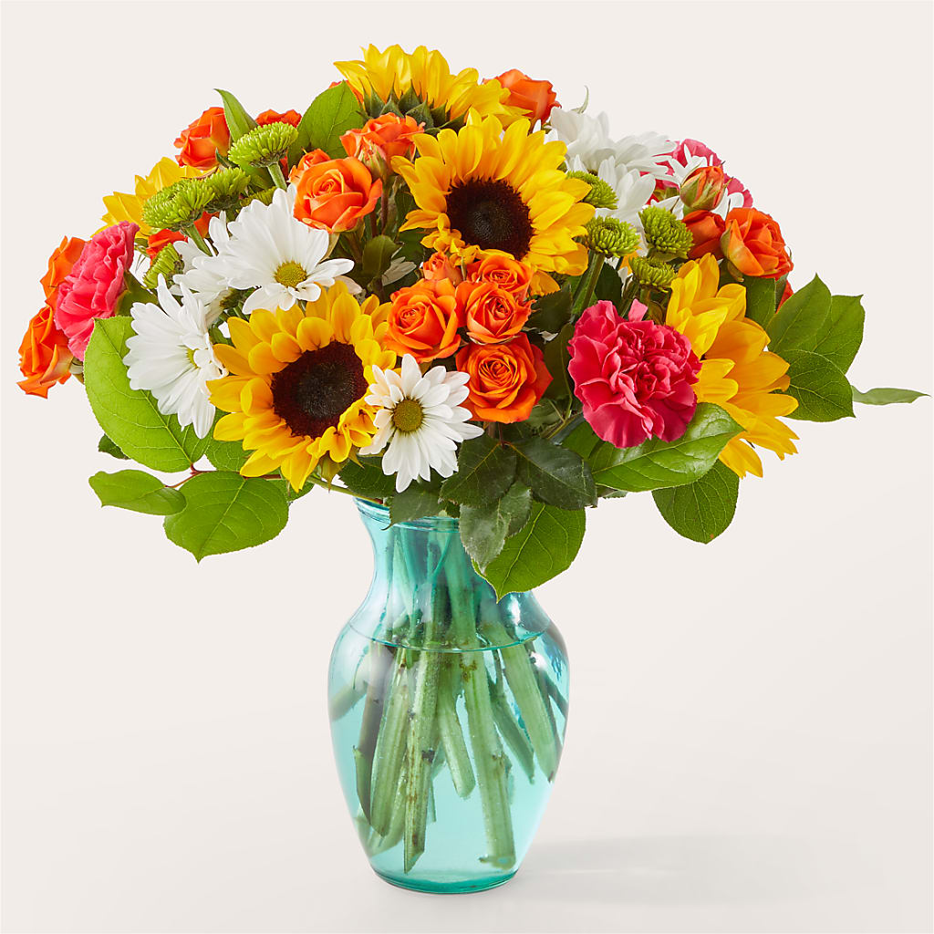 Sun-drenched Blooms Bouquet – Mary Blooms Florist, Port Saint Lucie FL