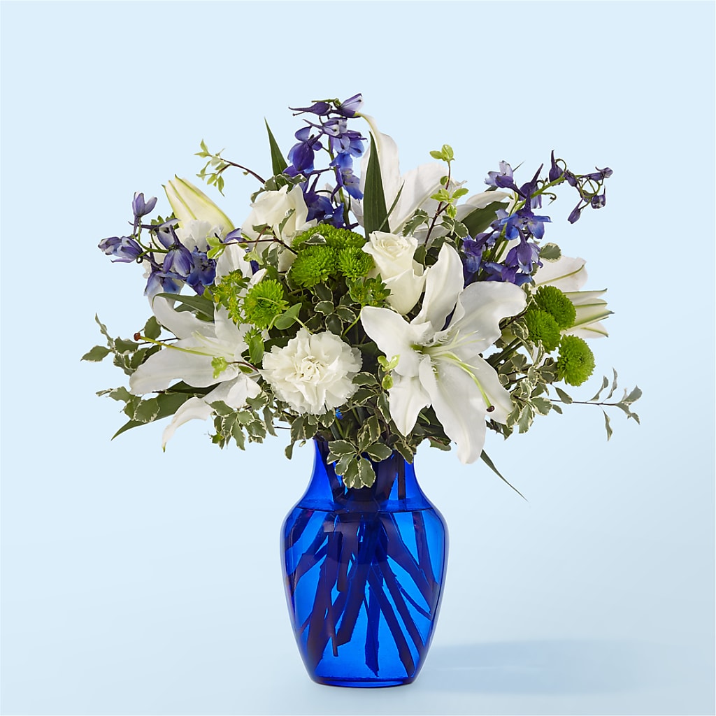 Santorini Bouquet – Mary Blooms Florist, Port Saint Lucie FL