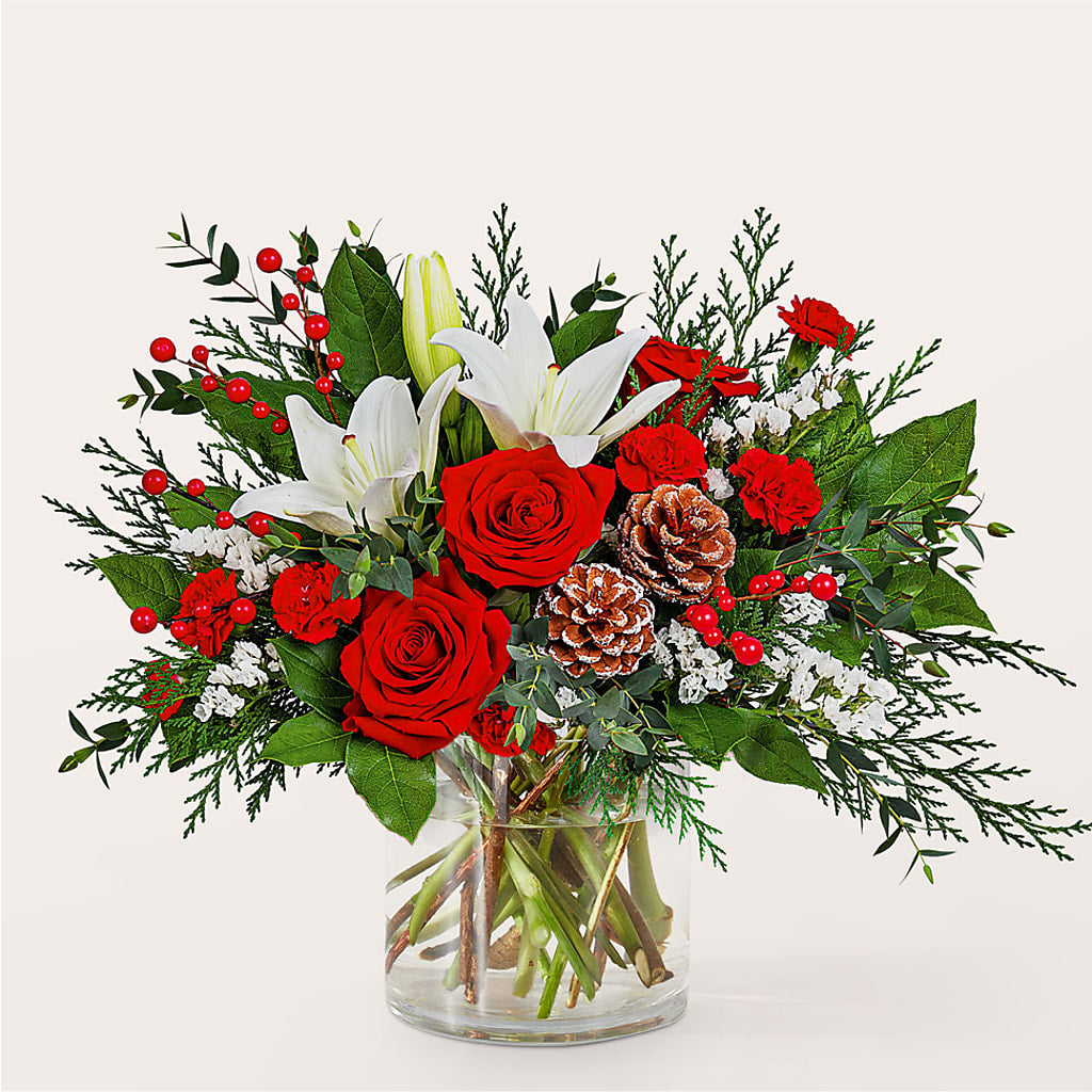 Best in Snow Bouquet – Mary Blooms Florist, Port Saint Lucie FL