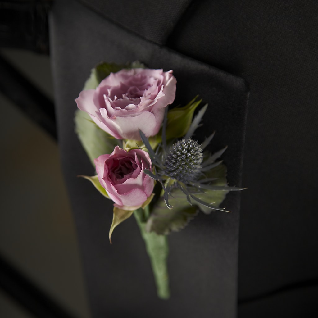 Veronica Boutonniere – Mary Blooms Florist, Port Saint Lucie FL