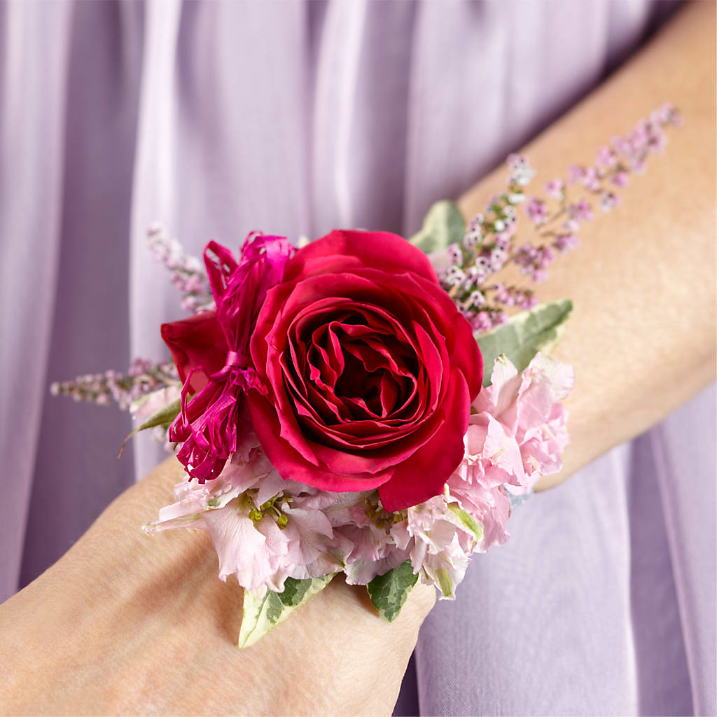 Rose Charm Corsage – Mary Blooms Florist, Port Saint Lucie FL