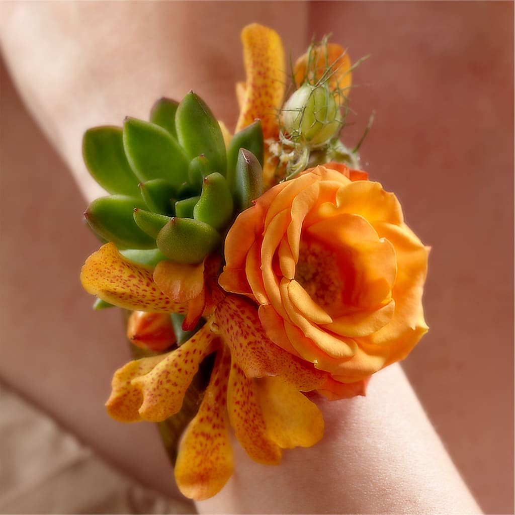 Irresistible Love Wrist Corsage – Mary Blooms Florist, Port Saint Lucie FL