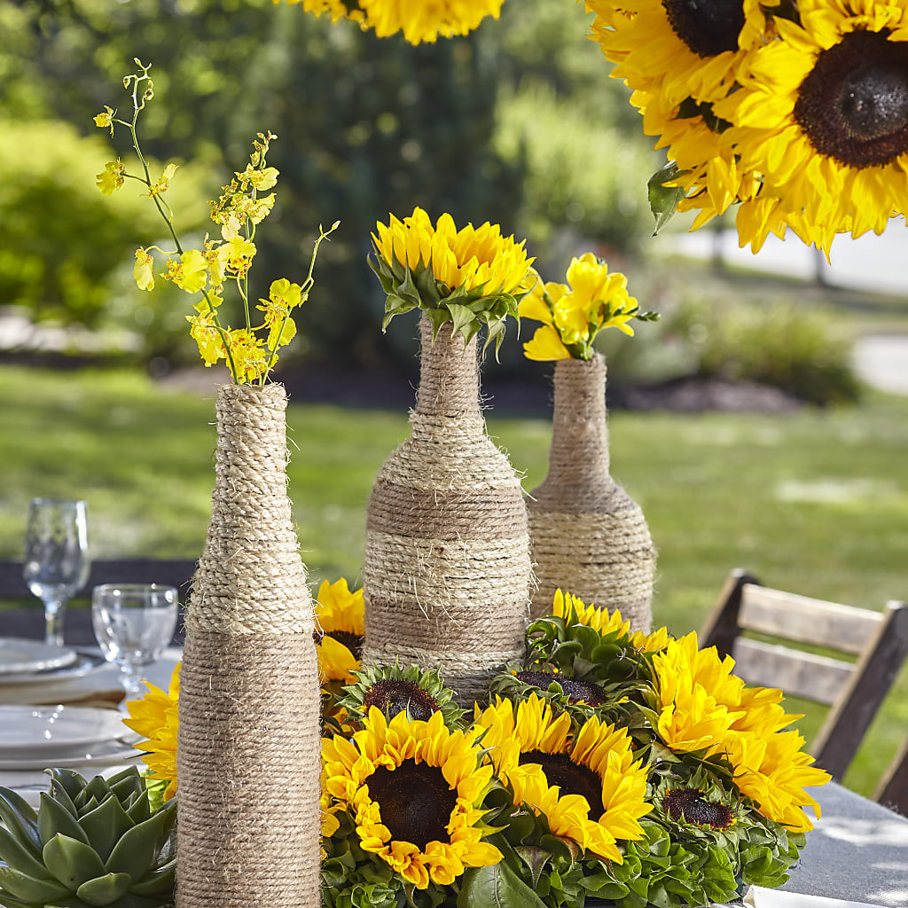 Sublime Garden Centerpiece – Mary Blooms Florist, Port Saint Lucie FL