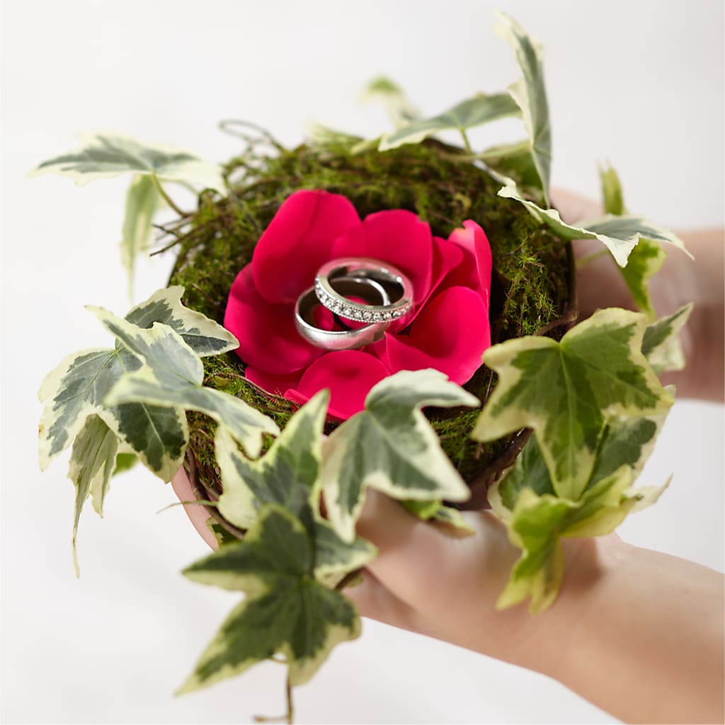 Lila Rose Ring Nest – Mary Blooms Florist, Port Saint Lucie FL