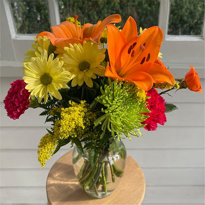 Bold & Bright – A Florist Original –  Mary Blooms Florist, Port Saint Lucie FL