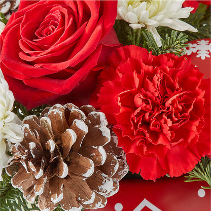Christmas Village Ornament –  Mary Blooms Florist, Port Saint Lucie FL