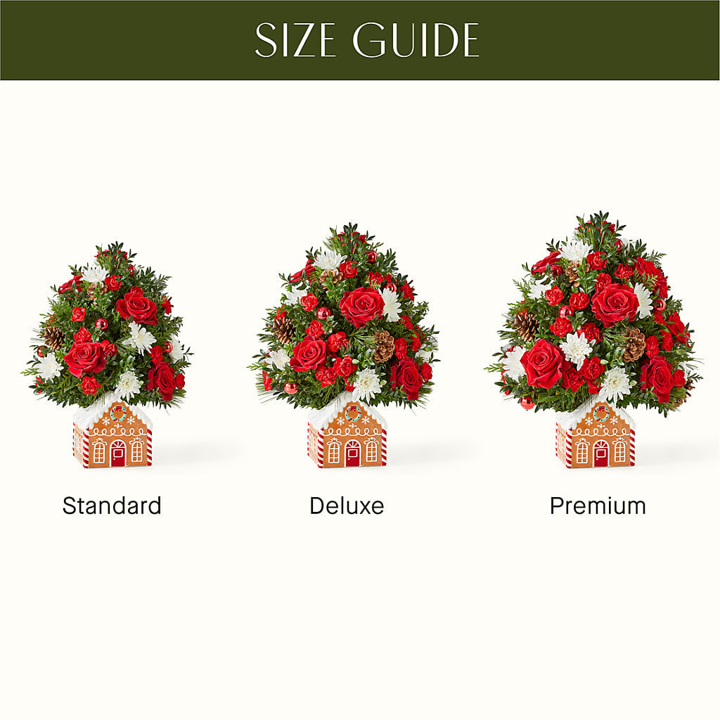 Spiced Gingerbread Tree –  Mary Blooms Florist, Port Saint Lucie FL