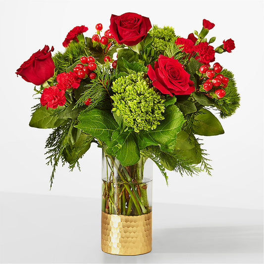 Plaid Throw Bouquet
