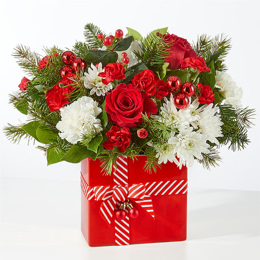 Presents Under the Tree Bouquet –  Mary Blooms Florist, Port Saint Lucie FL