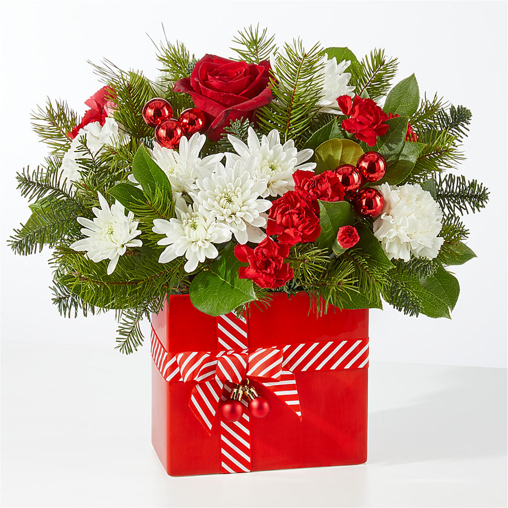 Presents Under the Tree Bouquet –  Mary Blooms Florist, Port Saint Lucie FL