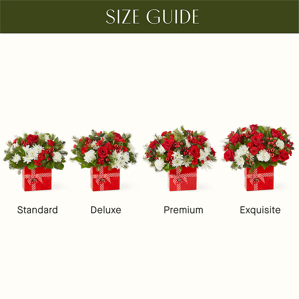 Presents Under the Tree Bouquet –  Mary Blooms Florist, Port Saint Lucie FL