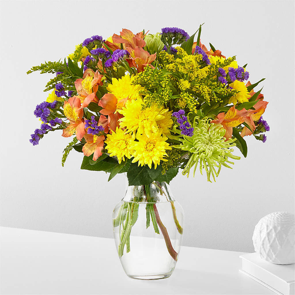 Marmalade Skies Bouquet –  Mary Blooms Florist, Port Saint Lucie FL