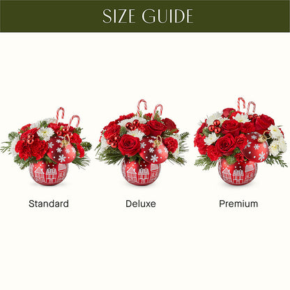 Cheer in the Air Ornament –  Mary Blooms Florist, Port Saint Lucie FL