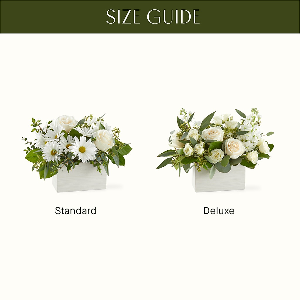 Fresh Linen Box Bouquet –  Mary Blooms Florist, Port Saint Lucie FL