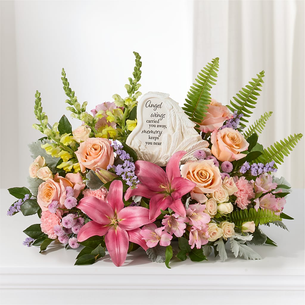 Gentle Light Arrangement –  Mary Blooms Florist, Port Saint Lucie FL