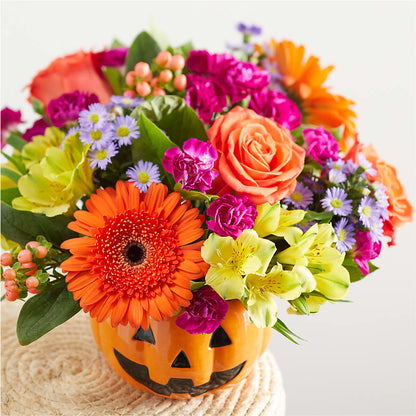 Tricks & Treats Pumpkin –  Mary Blooms Florist, Port Saint Lucie FL