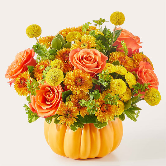 Gourdgeous Pumpkin –  Mary Blooms Florist, Port Saint Lucie FL