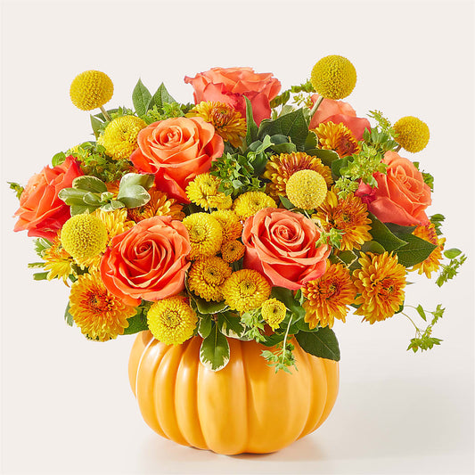 Gourdgeous Pumpkin –  Mary Blooms Florist, Port Saint Lucie FL