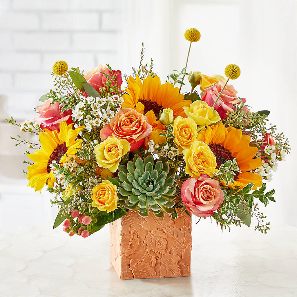 Sunflower Season Bouquet –  Mary Blooms Florist, Port Saint Lucie FL
