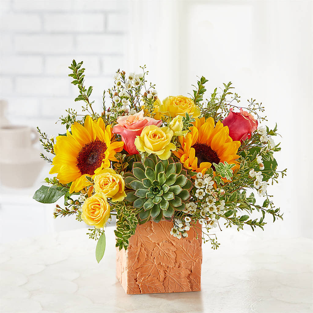 Sunflower Season Bouquet –  Mary Blooms Florist, Port Saint Lucie FL
