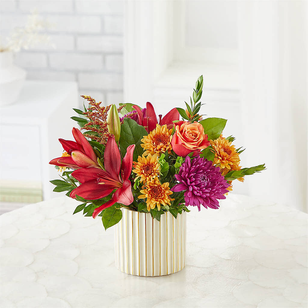 Burgundy Landscape Bouquet –  Mary Blooms Florist, Port Saint Lucie FL