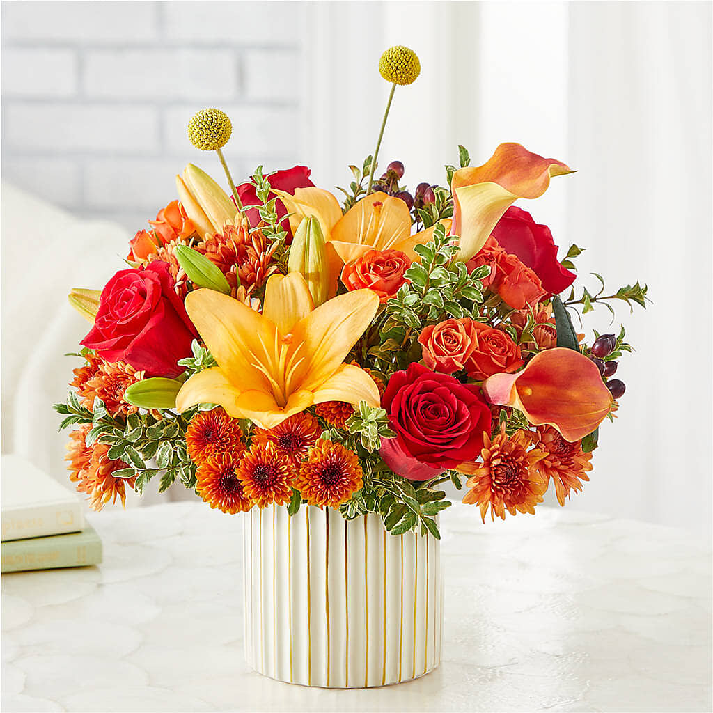 Scarlet Skies Bouquet –  Mary Blooms Florist, Port Saint Lucie FL