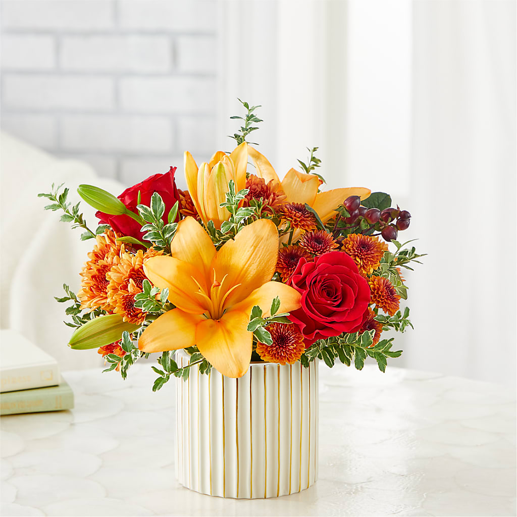 Scarlet Skies Bouquet –  Mary Blooms Florist, Port Saint Lucie FL