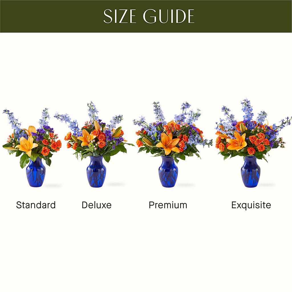 Radiant Citrus Bouquet –  Mary Blooms Florist, Port Saint Lucie FL